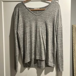Rag and Bone v neck stretchy knit top